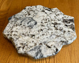 Granite Laze Susan Cream, Gray and Black with Cream Quartz